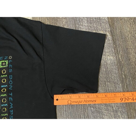 Vtg 90s Louisiana Cajun Country Les Bon Temps Roulez TShirt USA Single Stitch XL - Picture 10 of 11